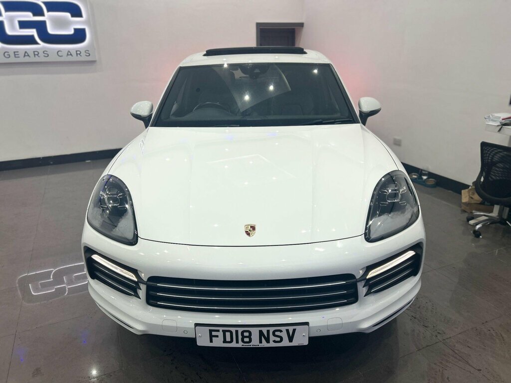 Porsche Cayenne 2.9T V6 S Tiptronics 4Wd Euro 6 Ss FD18NSV White #5