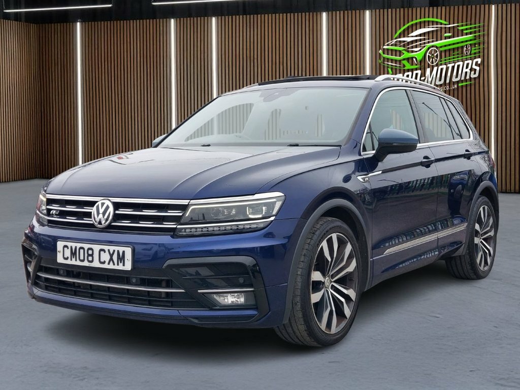 Volkswagen Tiguan 2L R-line CM08CXM Blue #2