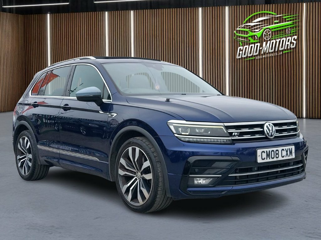 Volkswagen Tiguan 2L R-line CM08CXM Blue #4