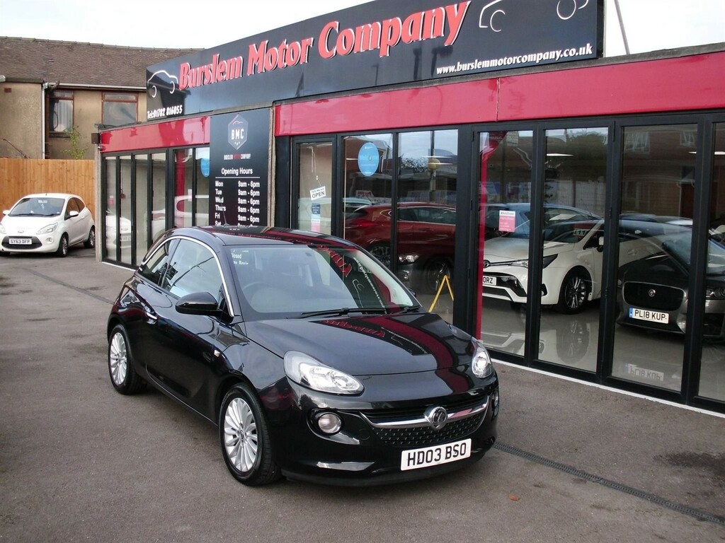 Vauxhall Adam 1.2I Glam Euro 6 Black