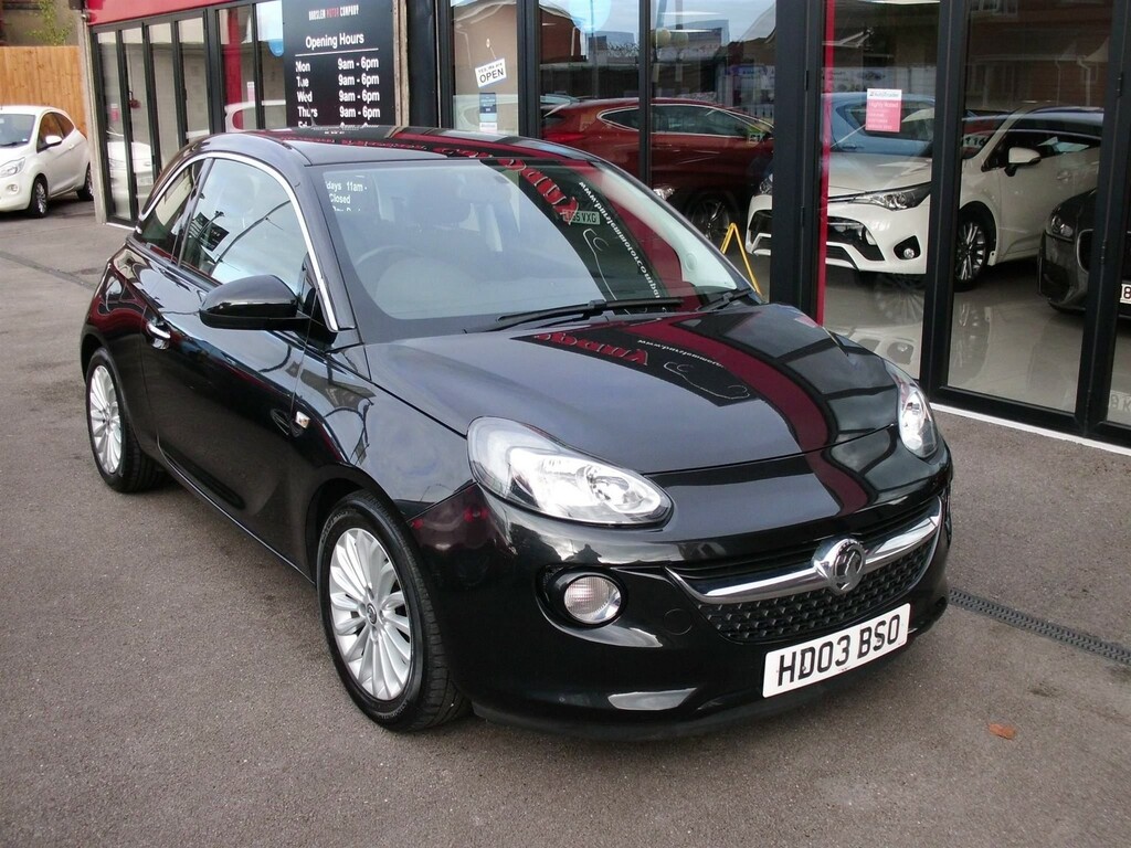 Vauxhall Adam 1.2I Glam Euro 6 HD03BSO Black #2