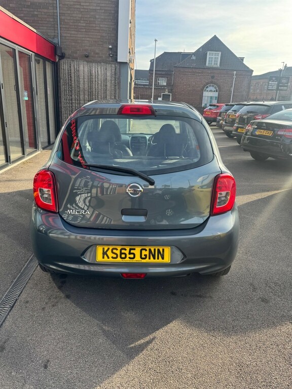 Nissan Micra 1.2 Vibe Euro 6 KS65GNN Grey #3