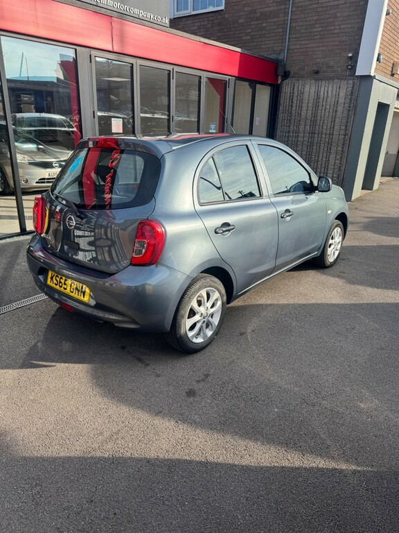 Nissan Micra 1.2 Vibe Euro 6 KS65GNN Grey #2