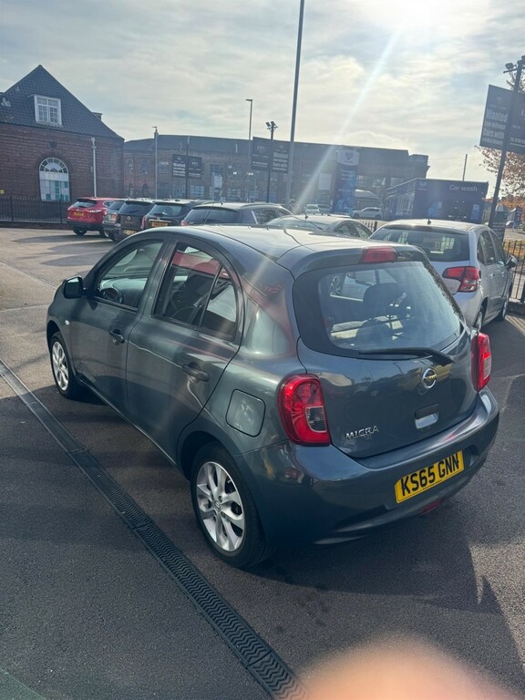 Nissan Micra 1.2 Vibe Euro 6 KS65GNN Grey #4