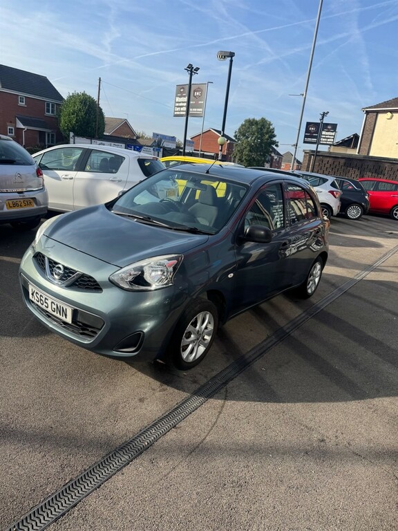 Nissan Micra 1.2 Vibe Euro 6 KS65GNN Grey #5
