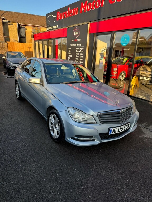 Mercedes-Benz C Class 2.1 Cdi Blueefficiency Executive Se G-tronic Euro Silver