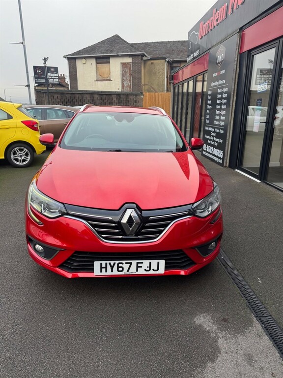 Renault Megane 1.5 Dci Dynamique Nav Sport Tourer Euro 6 Ss HY67FJJ Red #6