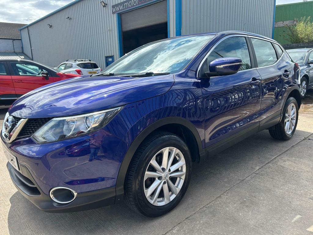 Nissan Qashqai 1.5 Dci Acenta Premium 2Wd Euro 5 S S VU66UBE Blue #3