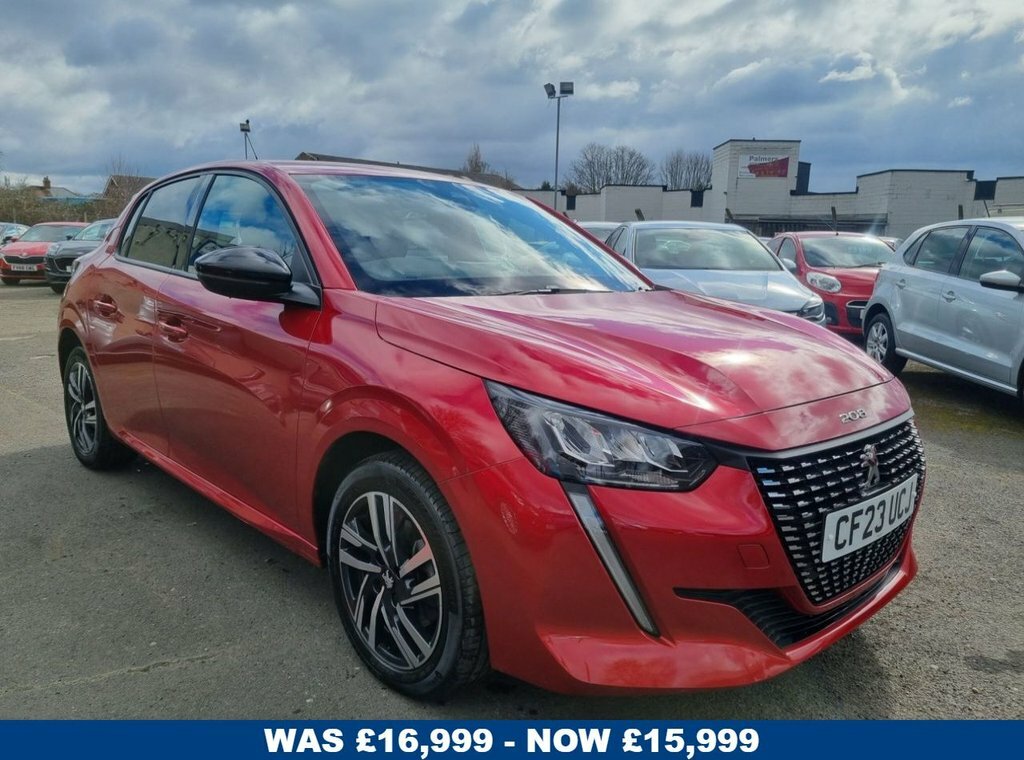 Peugeot 208 1.2 Puretech Allure Premium Hatchback Red