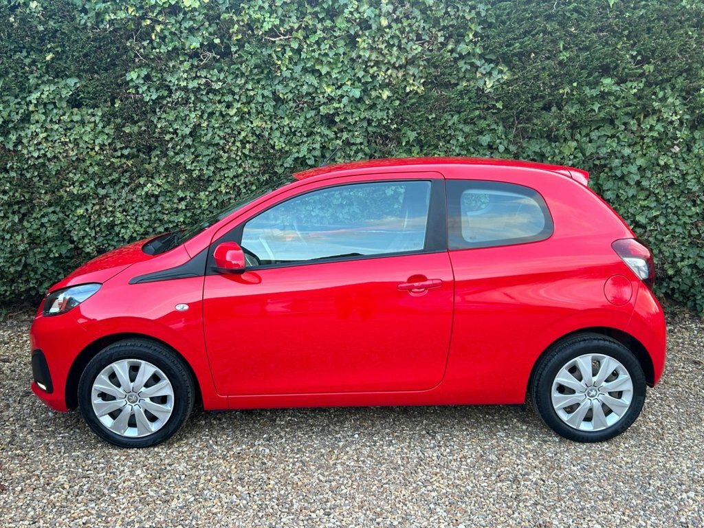 Peugeot 108 1.0 Active Hatchback Euro 6 68 KY66TWL Red #4