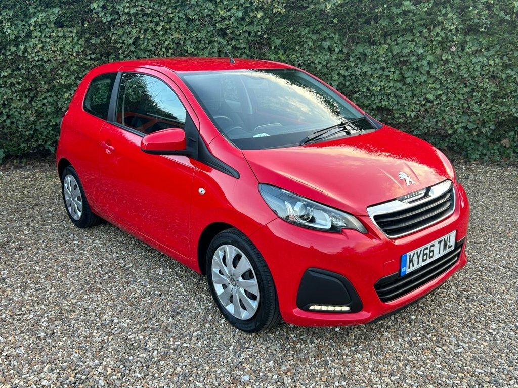 Peugeot 108 1.0 Active Hatchback Euro 6 68 Red