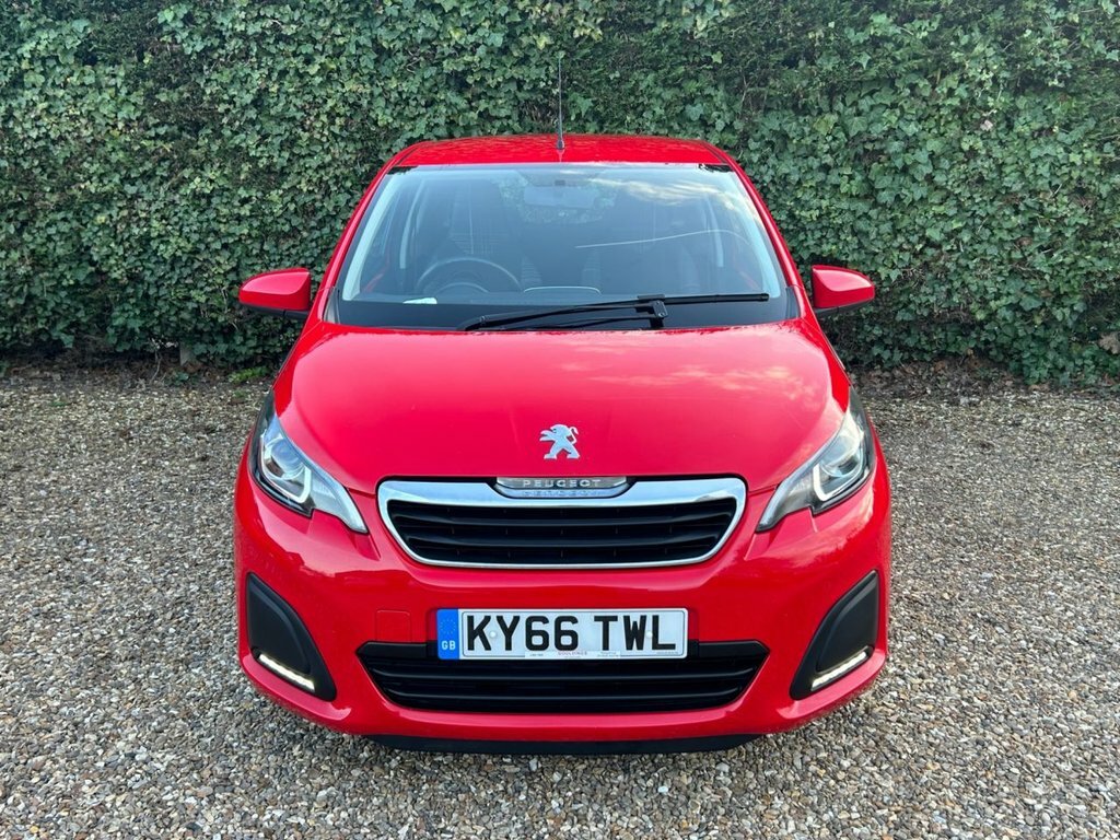 Peugeot 108 1.0 Active Hatchback Euro 6 68 KY66TWL Red #2
