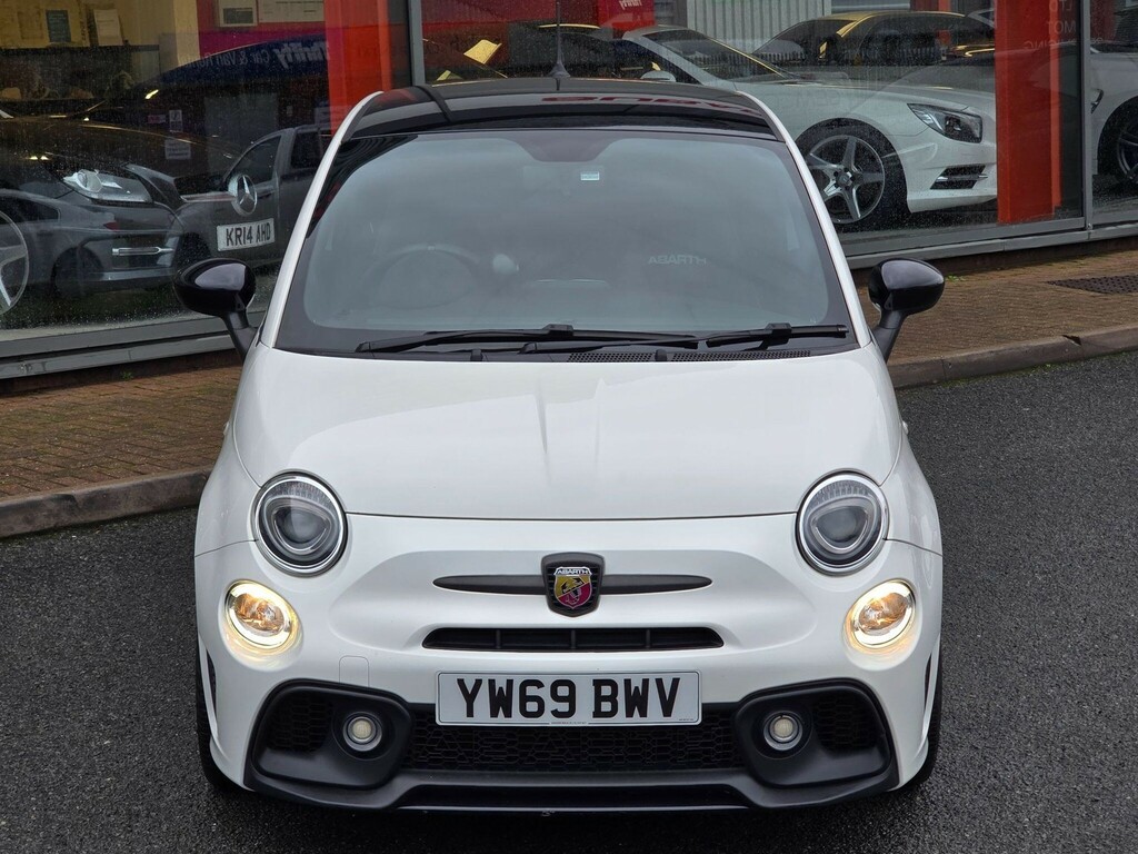 Abarth 595 1.4 T-jet Competizione 70Th Euro 6 YW69BWV White #3