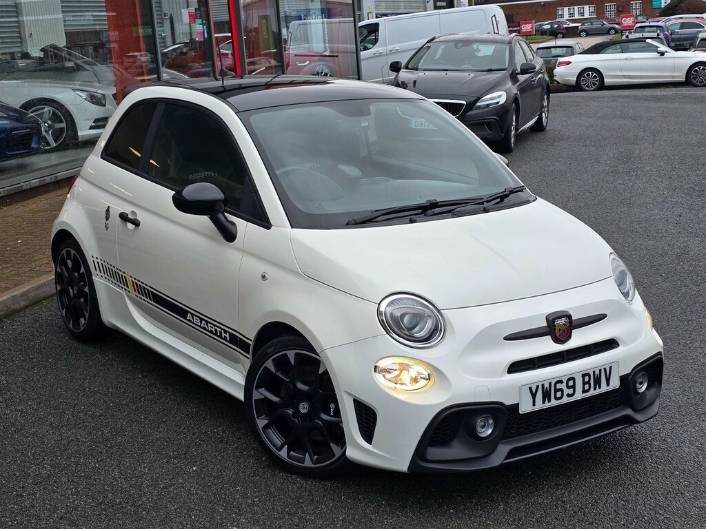 Abarth 595 1.4 T-jet Competizione 70Th Euro 6 YW69BWV White #6