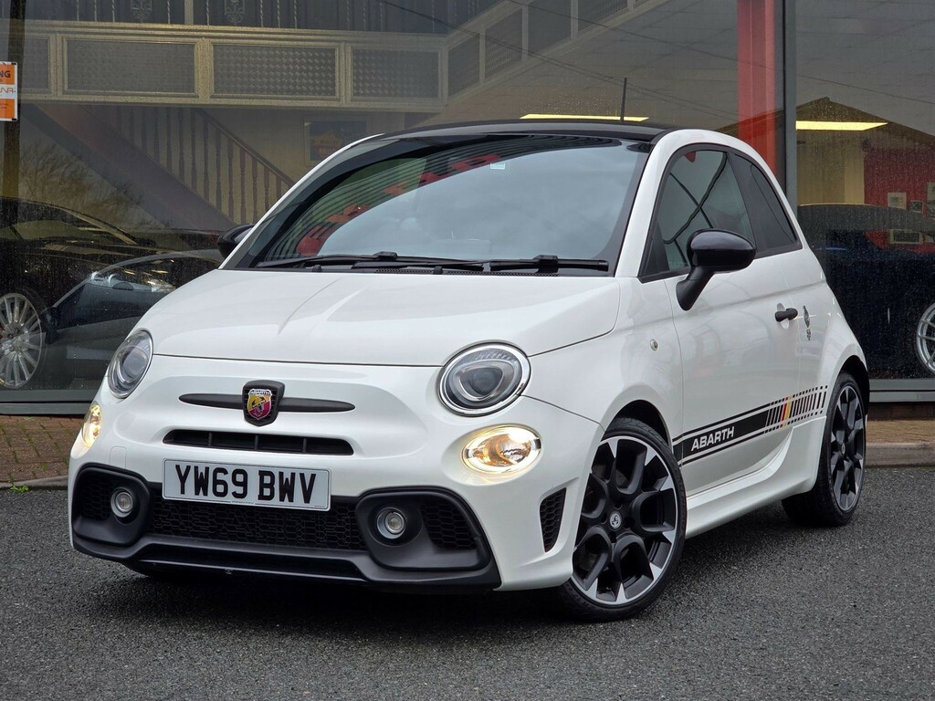 Abarth 595 1.4 T-jet Competizione 70Th Euro 6 White