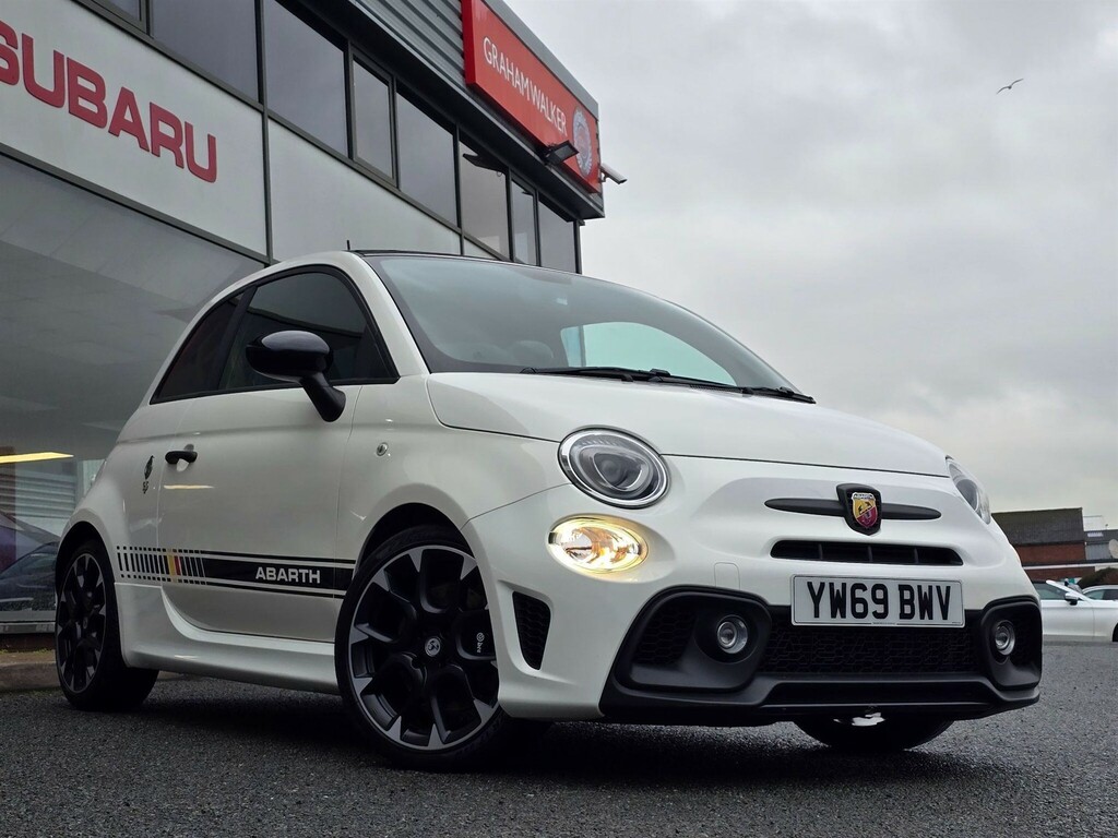 Abarth 595 1.4 T-jet Competizione 70Th Euro 6 YW69BWV White #5