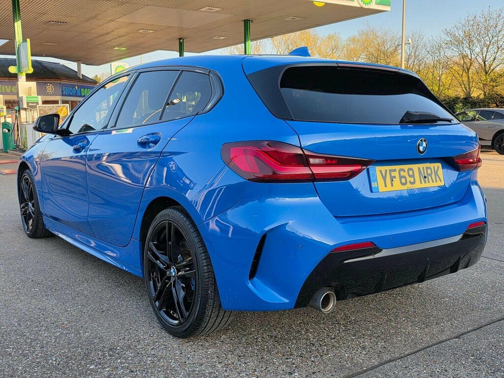 BMW 1 Series Hatchback 1.5 118I M Sport Dct Euro 6 Ss 2 YF69NRK Blue #4