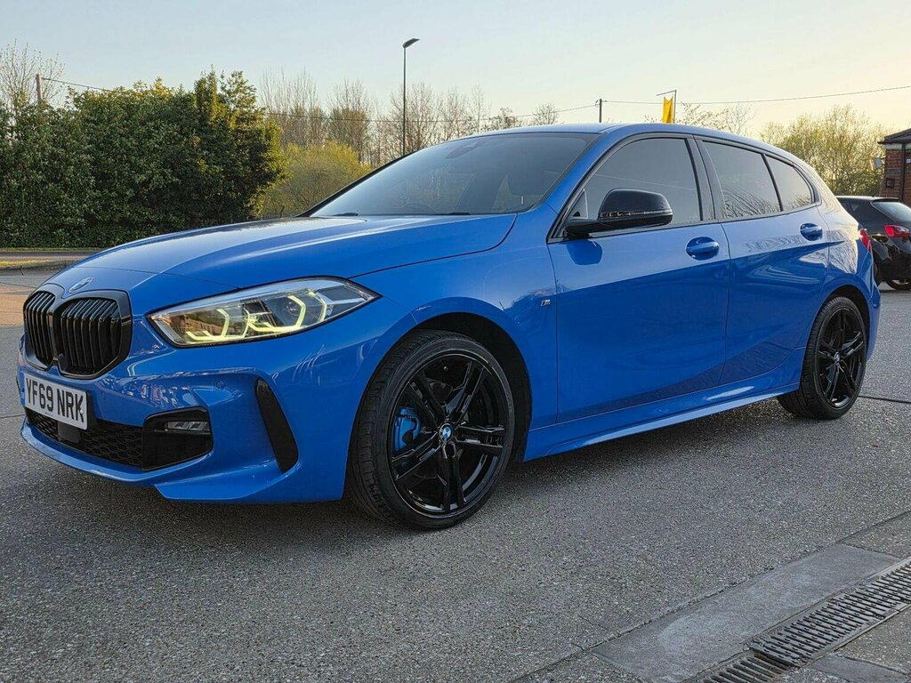 BMW 1 Series Hatchback 1.5 118I M Sport Dct Euro 6 Ss 2 YF69NRK Blue #3