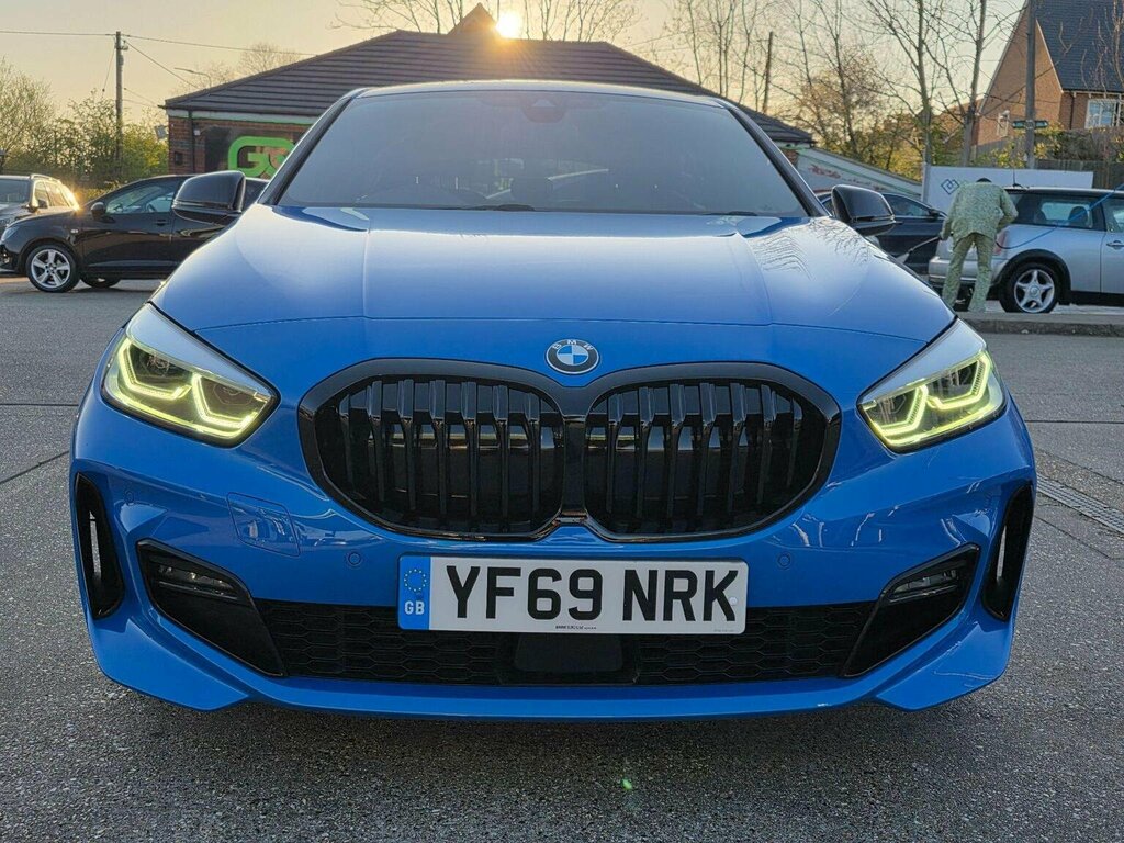 BMW 1 Series Hatchback 1.5 118I M Sport Dct Euro 6 Ss 2 YF69NRK Blue #2