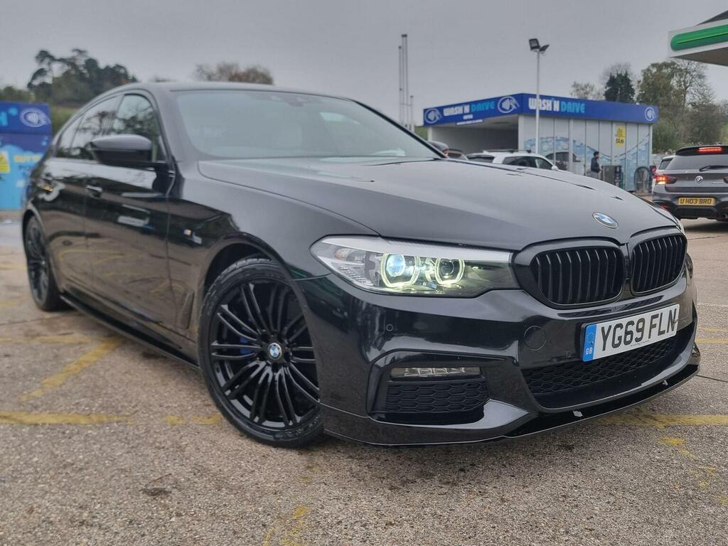 BMW 5 Series Saloon 2.0 520D Mht M Sport Xdrive Euro 6 S Black
