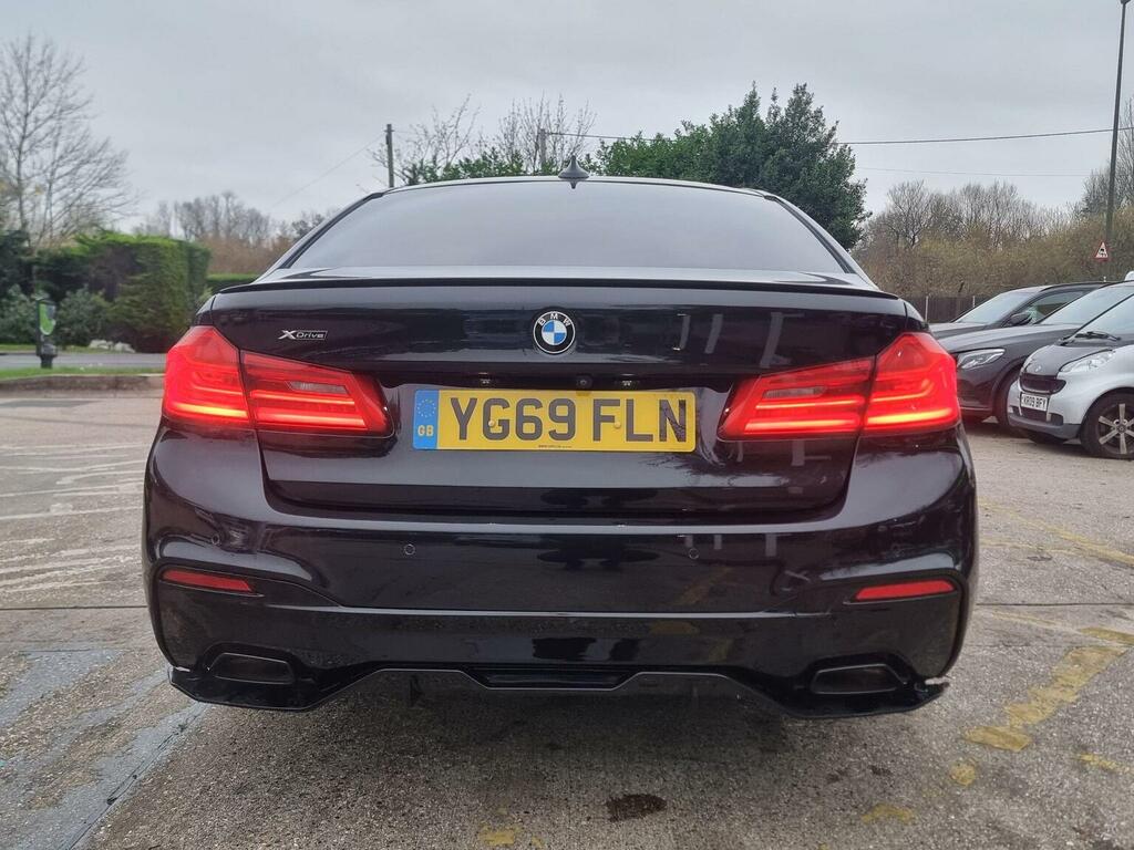 BMW 5 Series Saloon 2.0 520D Mht M Sport Xdrive Euro 6 S YG69FLN Black #6