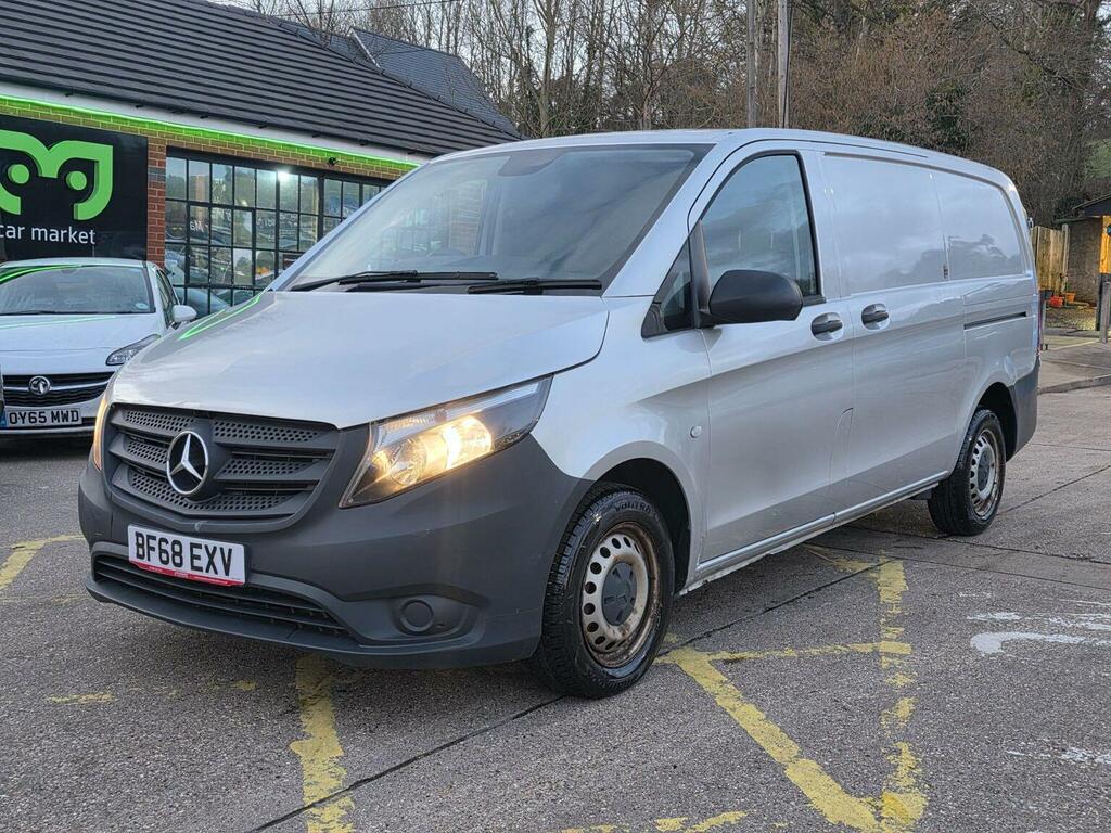 Mercedes-Benz Vito Panel Van 1.6 111 Cdi Fwd L2 Euro 6 6Dr 201868 BF68EXV Silver #3