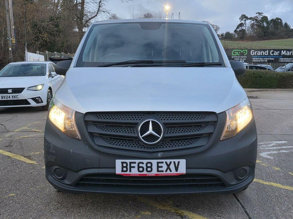 Mercedes-Benz Vito Panel Van 1.6 111 Cdi Fwd L2 Euro 6 6Dr 201868 BF68EXV Silver #2