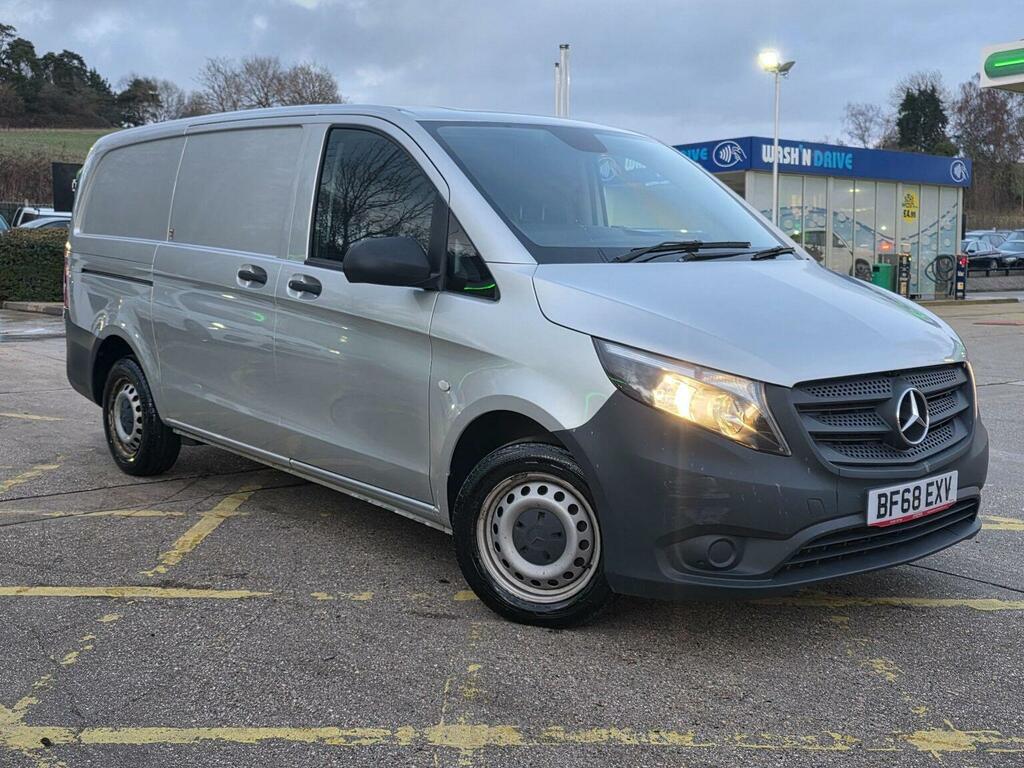 Mercedes-Benz Vito Panel Van 1.6 111 Cdi Fwd L2 Euro 6 6Dr 201868 BF68EXV Silver