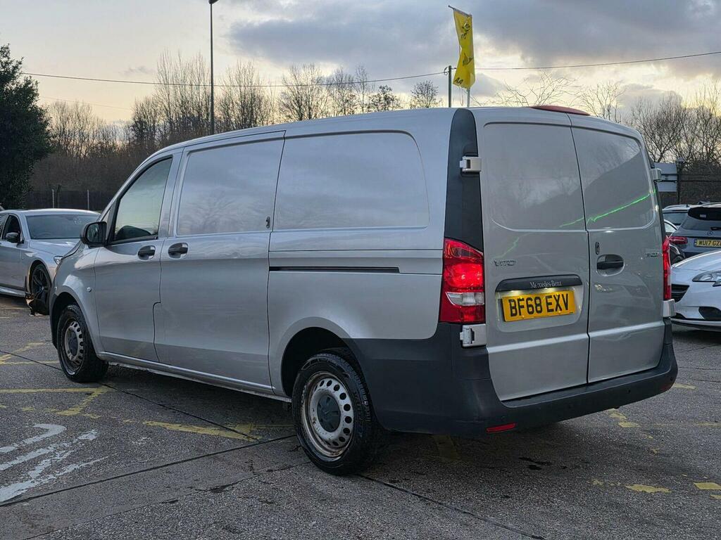 Mercedes-Benz Vito Panel Van 1.6 111 Cdi Fwd L2 Euro 6 6Dr 201868 BF68EXV Silver #5