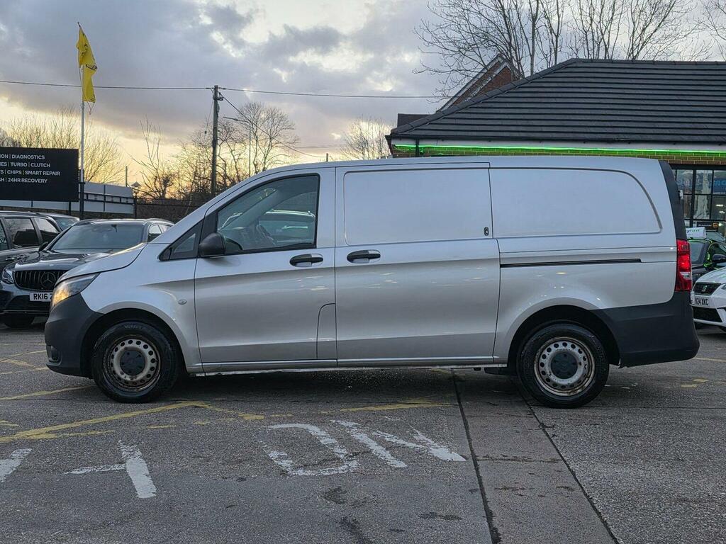 Mercedes-Benz Vito Panel Van 1.6 111 Cdi Fwd L2 Euro 6 6Dr 201868 BF68EXV Silver #4