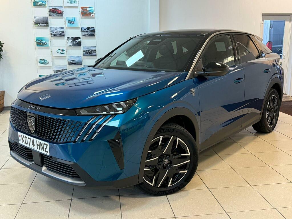 Peugeot 3008 1.2 Hybrid Gt E-dsc6 Euro 6 Ss KO74HNZ Blue #2