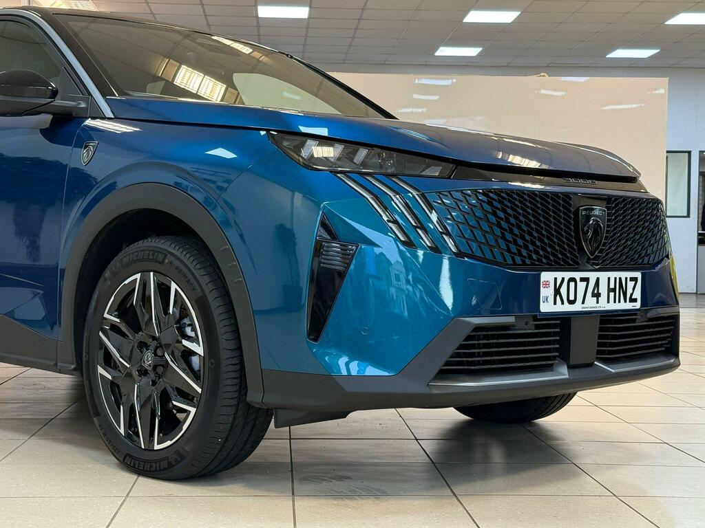 Peugeot 3008 1.2 Hybrid Gt E-dsc6 Euro 6 Ss KO74HNZ Blue #6
