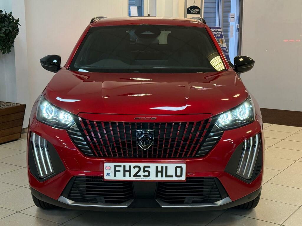 Peugeot 2008 1.2 Puretech Allure Eat Euro 6 Ss FH25HLO Red #3