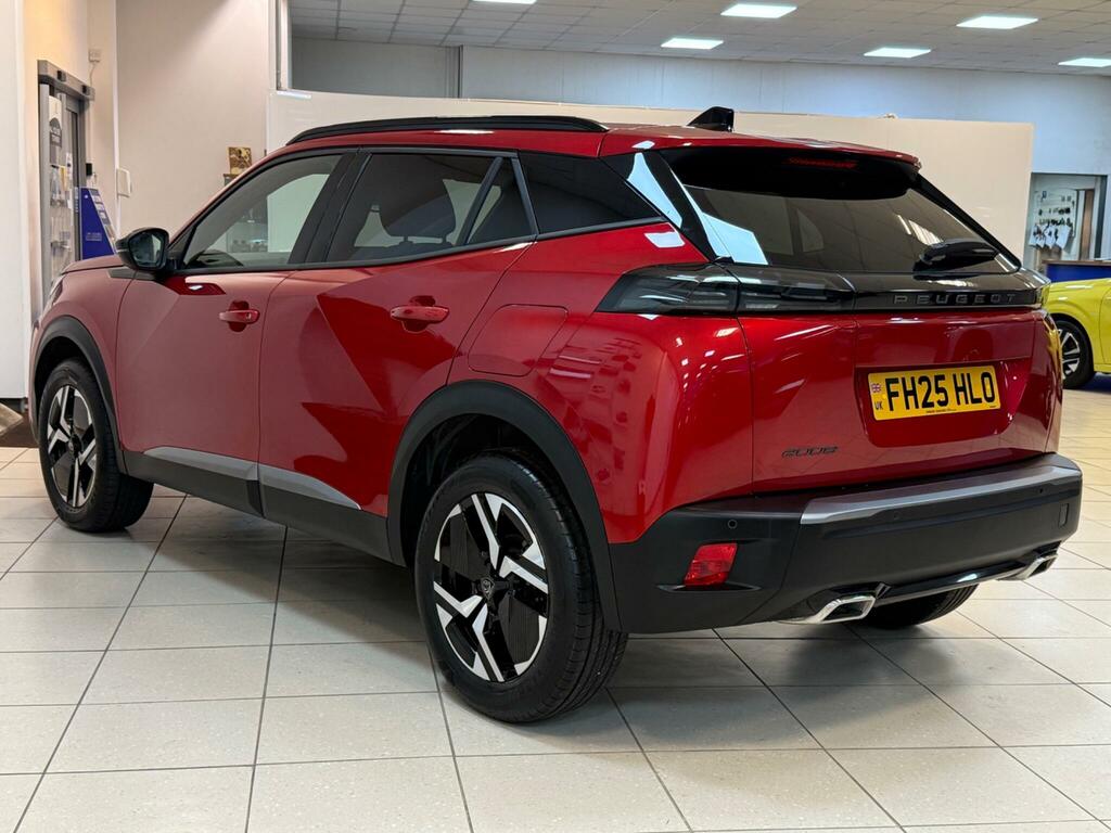 Peugeot 2008 1.2 Puretech Allure Eat Euro 6 Ss FH25HLO Red #4