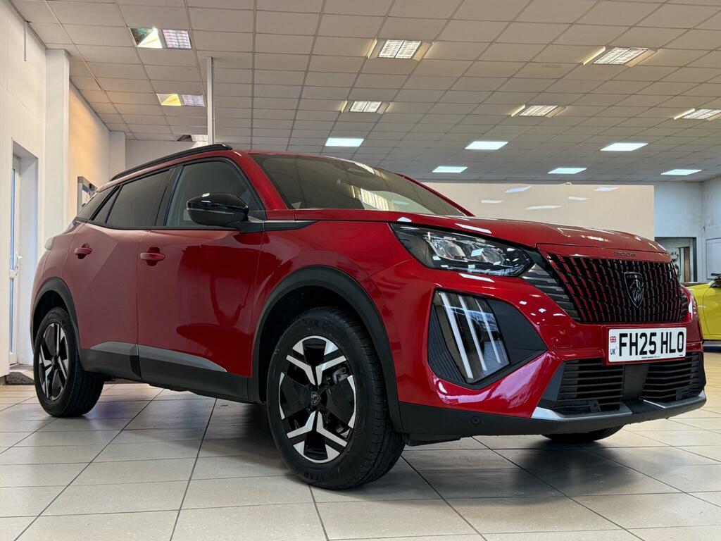 Peugeot 2008 1.2 Puretech Allure Eat Euro 6 Ss FH25HLO Red #2