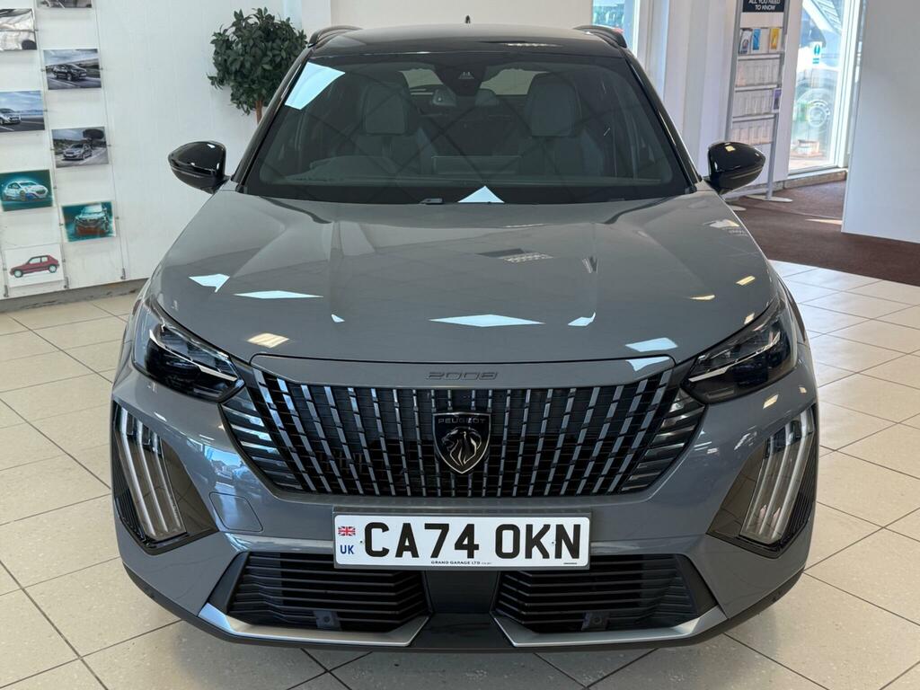 Peugeot 2008 1.2 Puretech Gt Eat Euro 6 Ss CA74OKN Grey #3