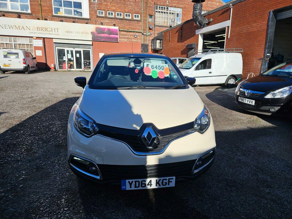 Renault Captur 1.5 Dci Energy Dynamique Medianav Euro 5 Ss YD64KGF White #2