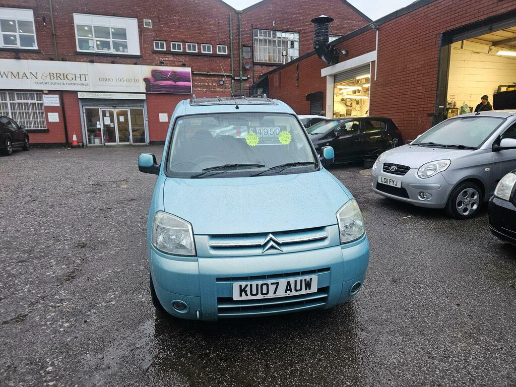 Citroen Berlingo 1.6 Td Desire Multispace KU07AUW Blue #2
