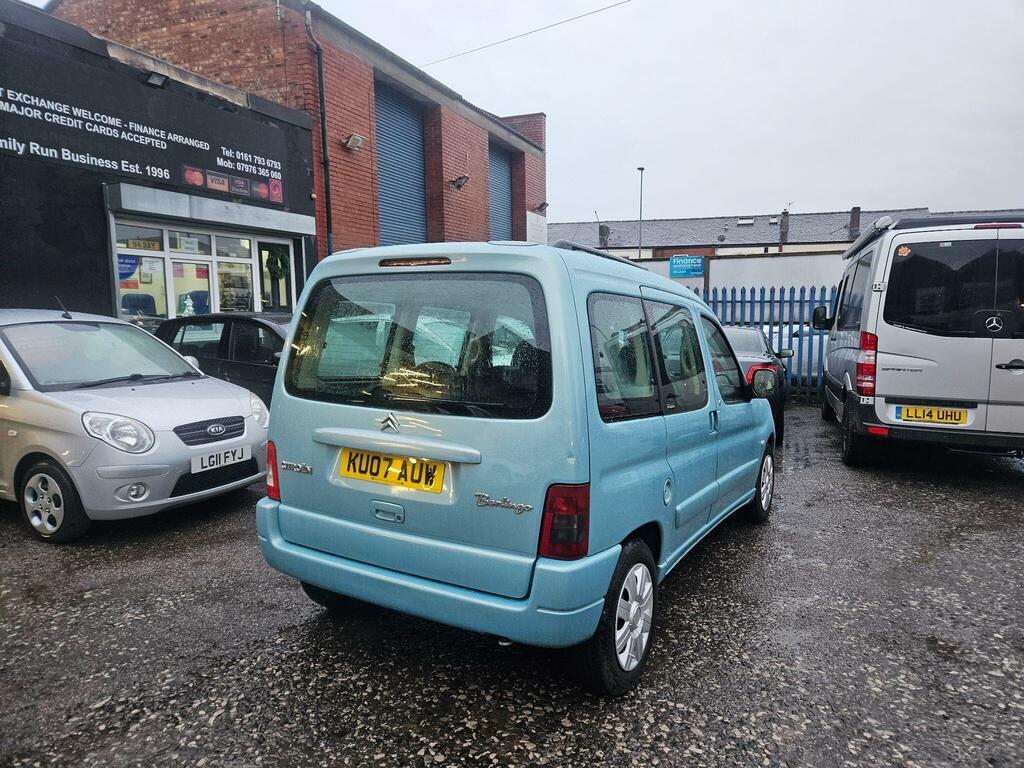 Citroen Berlingo 1.6 Td Desire Multispace KU07AUW Blue #3