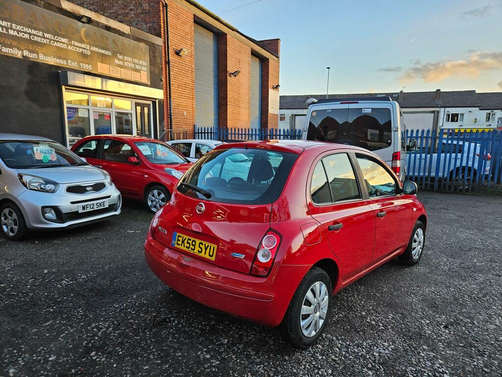 Nissan Micra 1.2 16V Visia Red #2