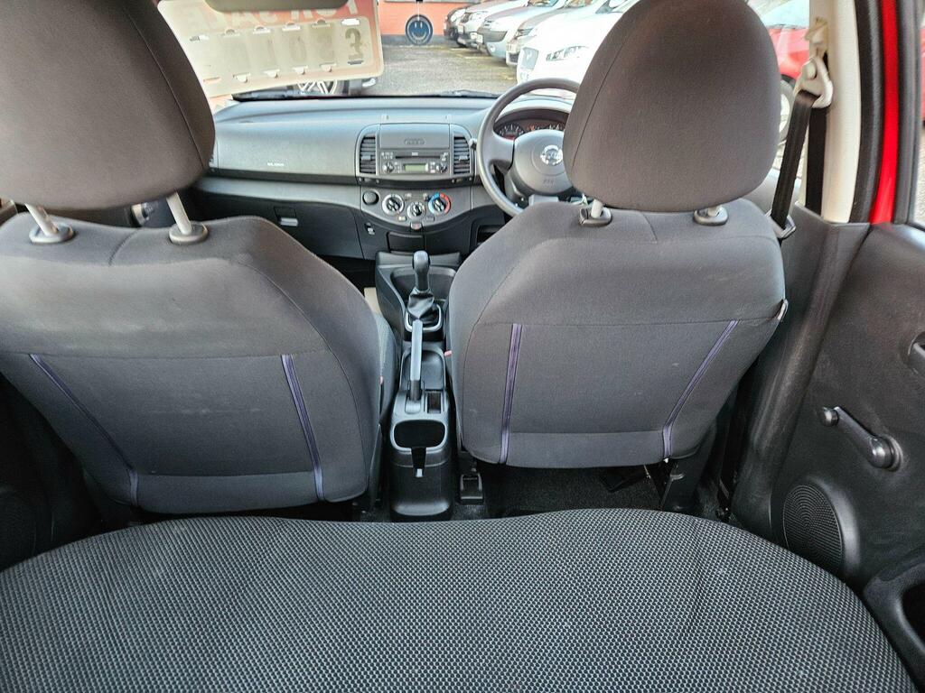 Nissan Micra 1.2 16V Visia Red #6