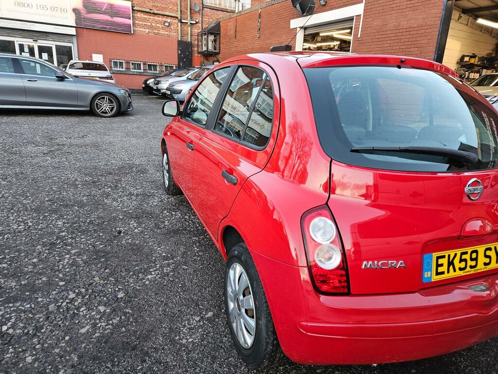 Nissan Micra 1.2 16V Visia Red #4