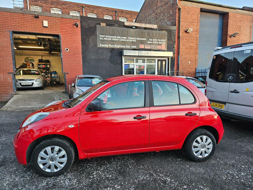 Nissan Micra 1.2 16V Visia Red #3