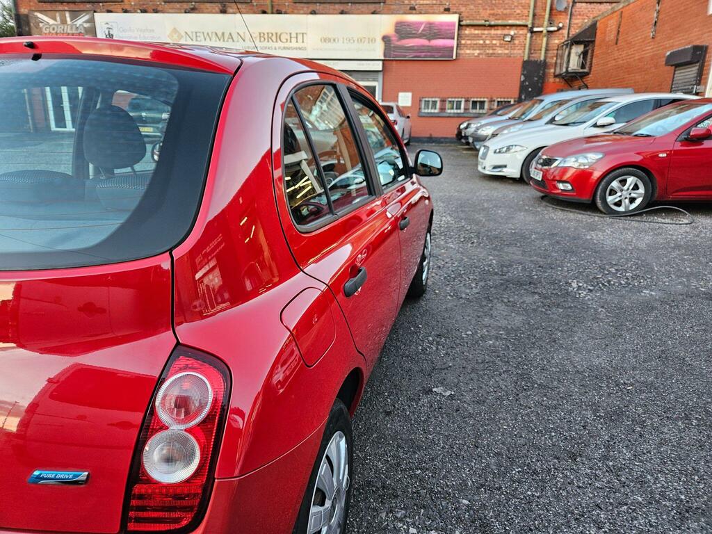 Nissan Micra 1.2 16V Visia Red #5