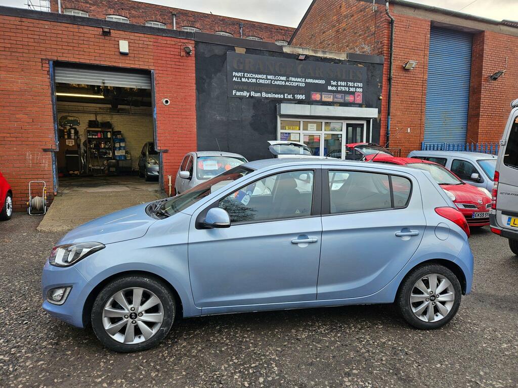 Hyundai I20 1.4 Style Euro 5 Blue #4