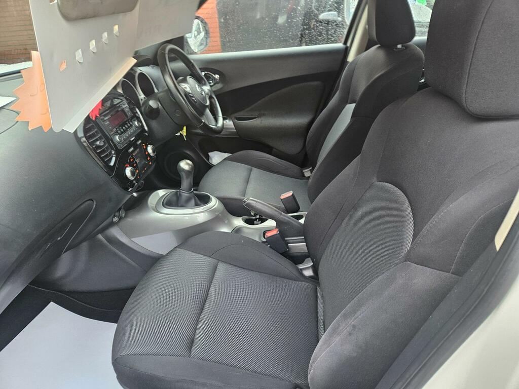 Nissan Juke 1.6 Acenta Euro 5 Ss White #6