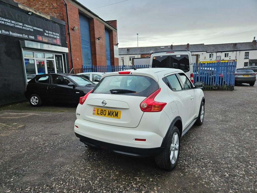 Nissan Juke 1.6 Acenta Euro 5 Ss White #2