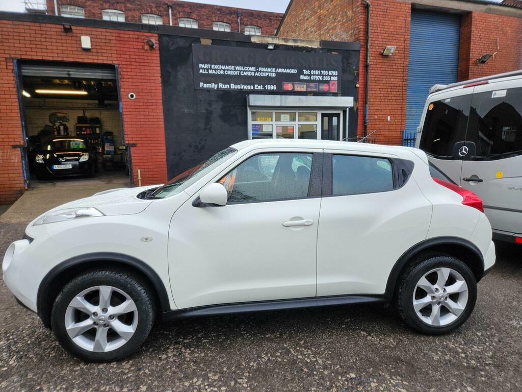 Nissan Juke 1.6 Acenta Euro 5 Ss White #3