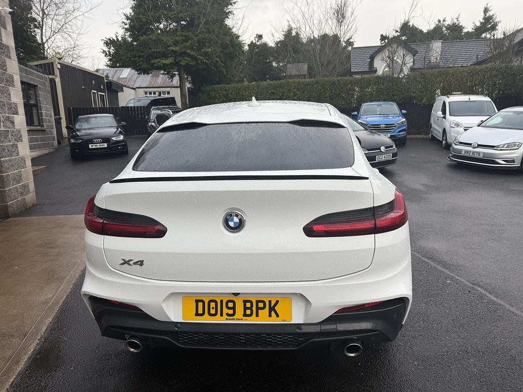 BMW X4 20D M Sport U1825 Ulez DO19BPK White #6