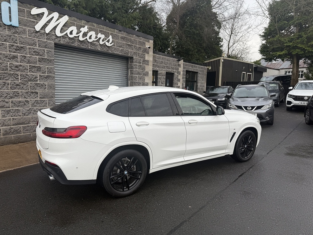 BMW X4 20D M Sport U1825 Ulez DO19BPK White #5